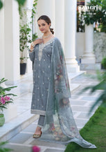 Load image into Gallery viewer, Zaveri - Grey Suit Set with Dupatta
