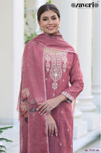 Load image into Gallery viewer, Zaveri - Pink Peach Suit Set with Dupatta
