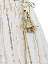 Load image into Gallery viewer, Girl Golden Hearts Lehenga Choli Set-White
