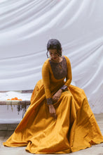Load image into Gallery viewer, Preorder: Aavaram Yellow Maxi Dress
