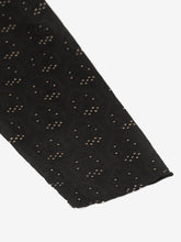 Load image into Gallery viewer, Men&#39;s Collar Embroidered Kurta Pyjama Set- Black

