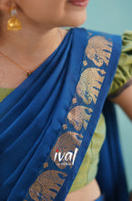 Load image into Gallery viewer, Preorder: Suttis - Sea Green And Blue Halfsaree
