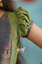 Load image into Gallery viewer, Preorder: Suttis - Sea Green And Blue Pavadai Sattai
