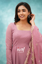 Load image into Gallery viewer, Preorder: Mauve Georgette Anarkali
