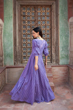 Load image into Gallery viewer, In Stock: Lavender Chikankari Cotton Anarkali Set
